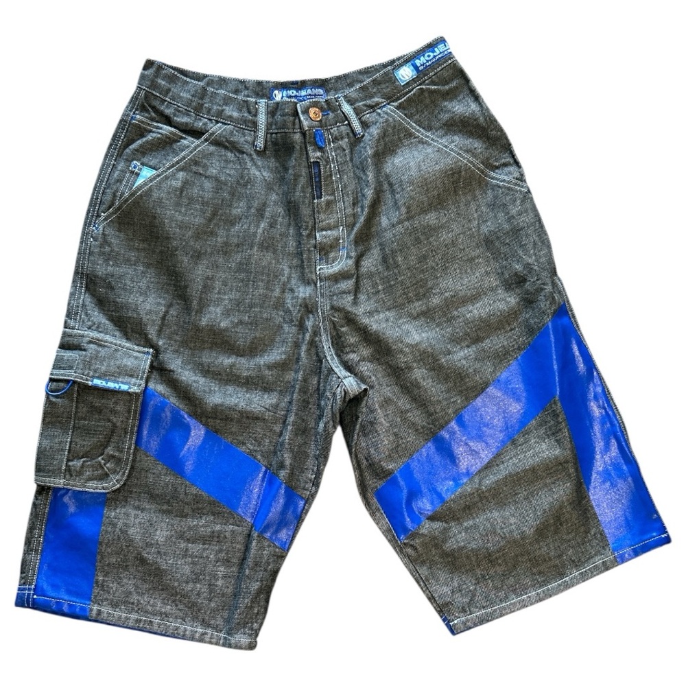 Maurice Malone Mojeans VTG Hip Hop Skater Denim Shorts - Size‎ 36